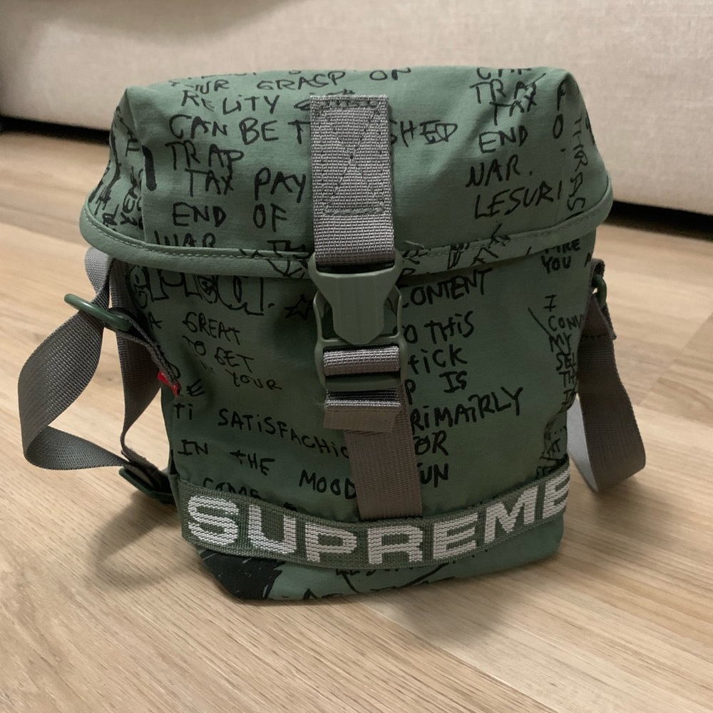 Supreme Field Side Bag Gonz Green SS23 Authentic Brand New
